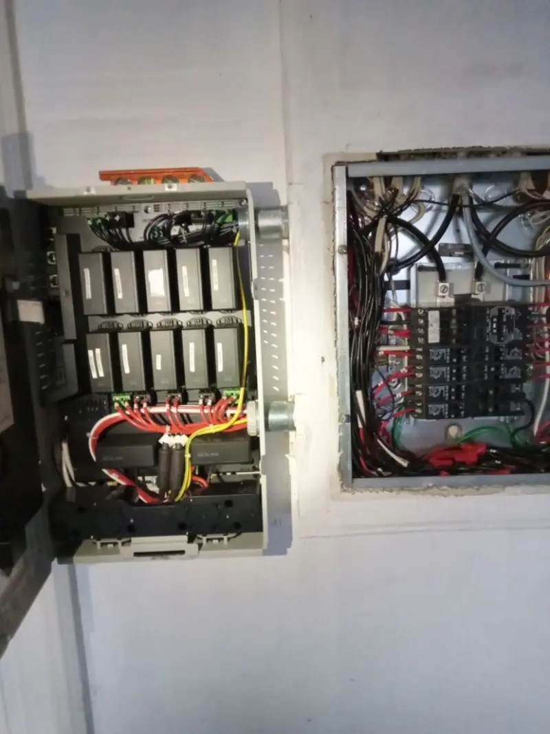 Electrical panel upgrade completed for Carbon Monoxide Detector Installation in Buhl